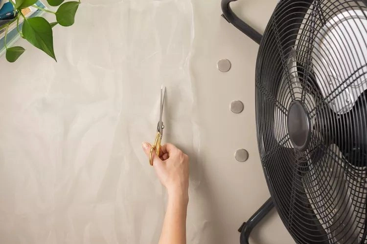 DIY-Mückenfalle mit einem Kastenventilator für Außen- oder Innenbereich
