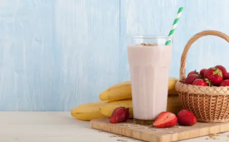 erdbeer bananen proteinshake zum abnehmen wann eiweißshake trinken