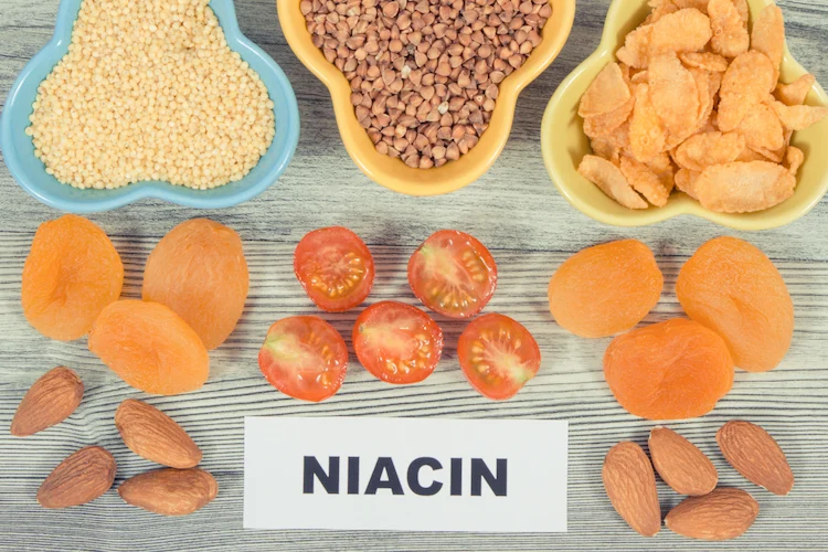 nikotinsäure oder niacin wirkung durch gesunde ernährung mit naturprodukten