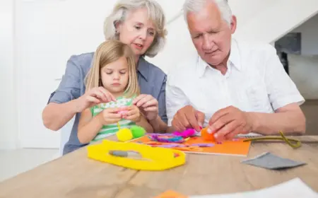 sie können basteln mit enkelkindern im sommer