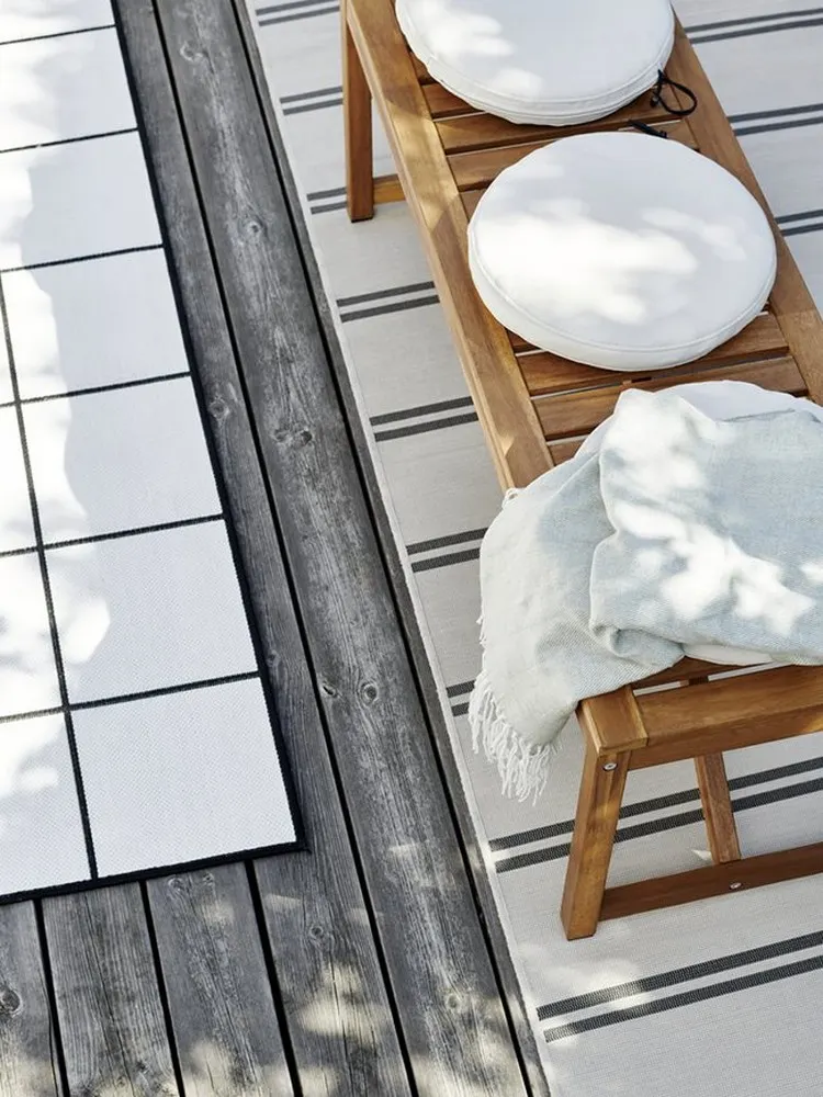 sommer deko trends 2023 für balkon von ikea textilien, die alles verändern