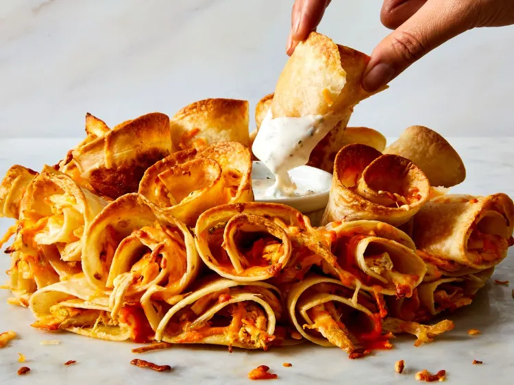 tortilla wraps rezepte schnelle snack ideen für den sommer