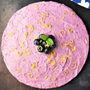 Blaubeerkuchen ohne Backen selber machen