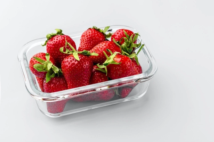 Erdbeeren länger haltbar machen im Glasbehälter