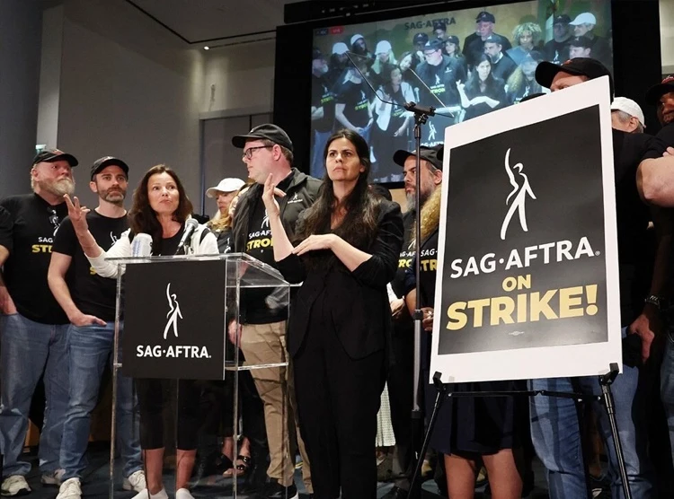 Hollywood-Schauspieler treten in den Streik