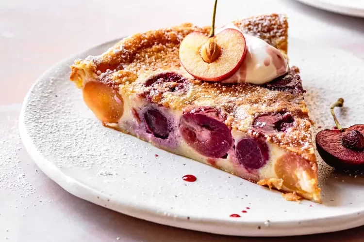 kirsch clafoutis rezept was kann man mit übrigen kirschen machen.jp