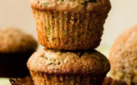 Leckeres Rezept für Zucchini Muffins