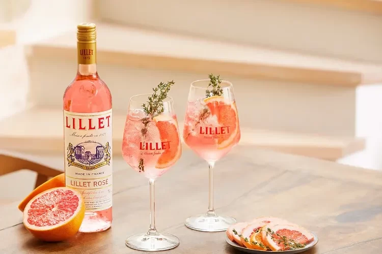 lillet rosè tonic rezept sommer cocktails mit lillet