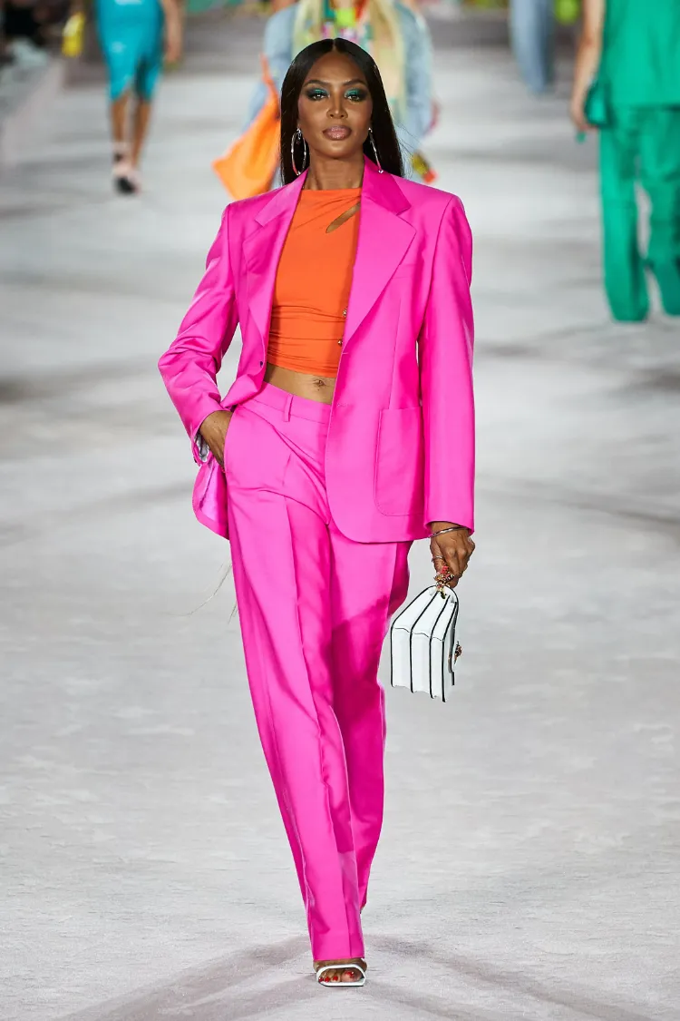 neonpink und orange kombinieren trendfarbe hot pink sommer 2023