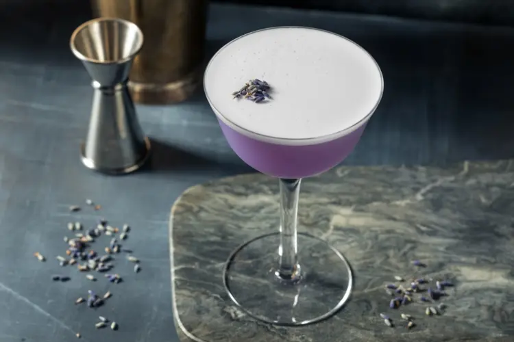 Sommer-Cocktail mit Lavendelsirup selber machen - Für Gin, Wodka oder Tequila