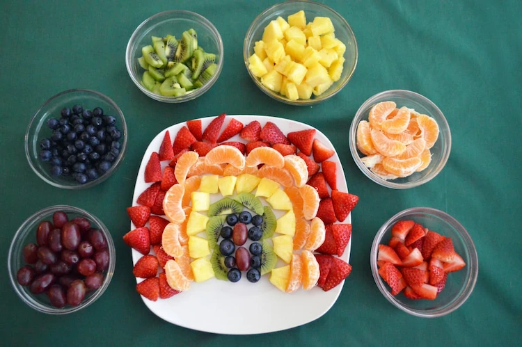 web rainbow fruit tray landscape