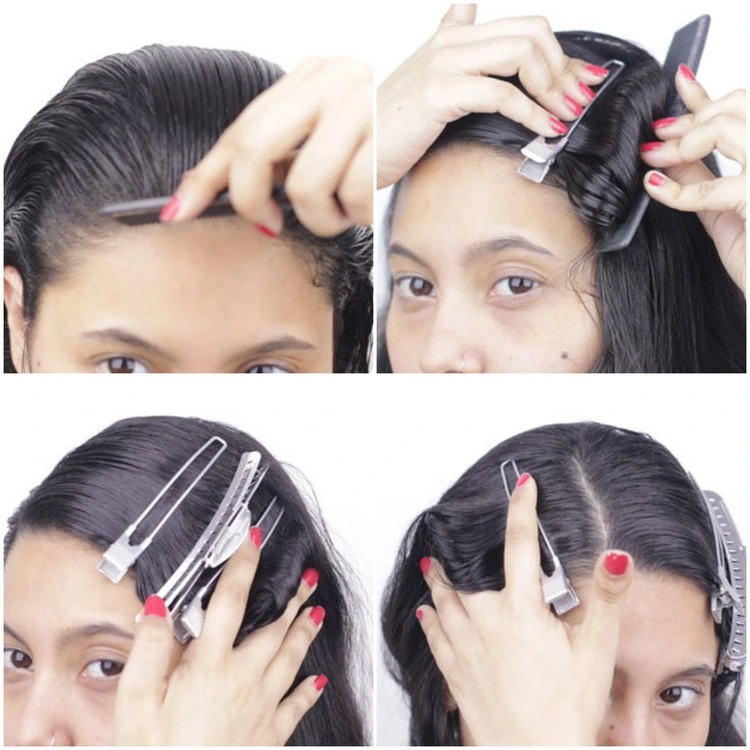 20er Jahre Frisur für lange Haare selber machen - Anleitung, wie Sie Fingerwellen erzielen