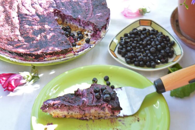 Aronia Kuchen ohne Backen zubereiten