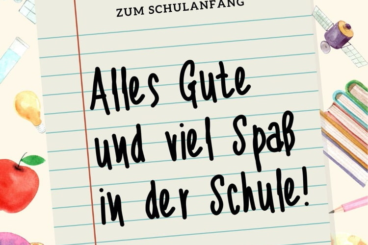 Rub On Sticker 'Endlich Schulkind' - Bunte Aufkleber Zur Einschulung
