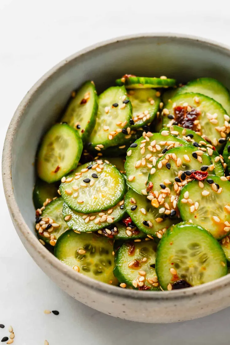 chinesischer gurkensalat mit asiatischem dressing gurkensalat rezepte