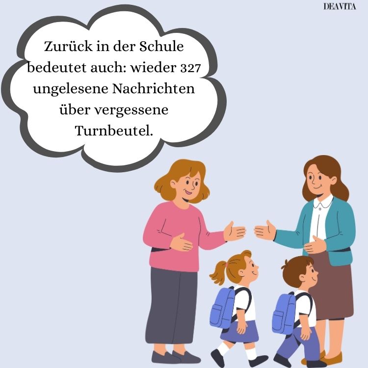 erster schultag nach den ferien lustig sprüche für eltern