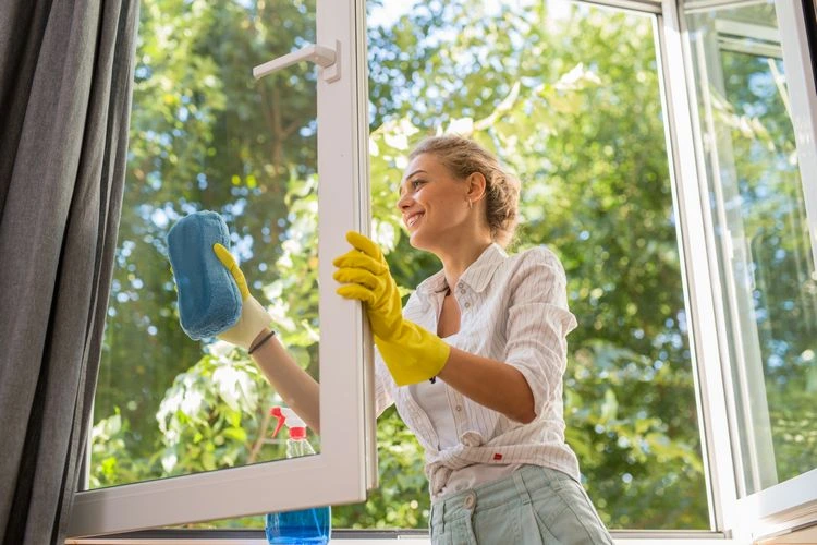 Fehler beim Fensterputzen - nur die Innenseite putzen