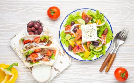 griechische Vorspeisen Rezept griechischer Salat Originalrezept