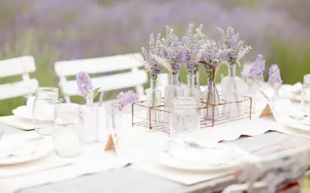 Hochzeitsdeko mit Lavendel - Wunderschöne Ideen