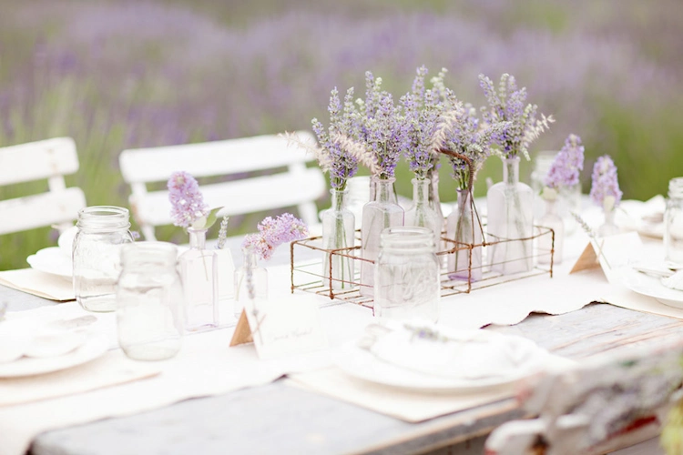 Hochzeitsdeko mit Lavendel - Wunderschöne Ideen