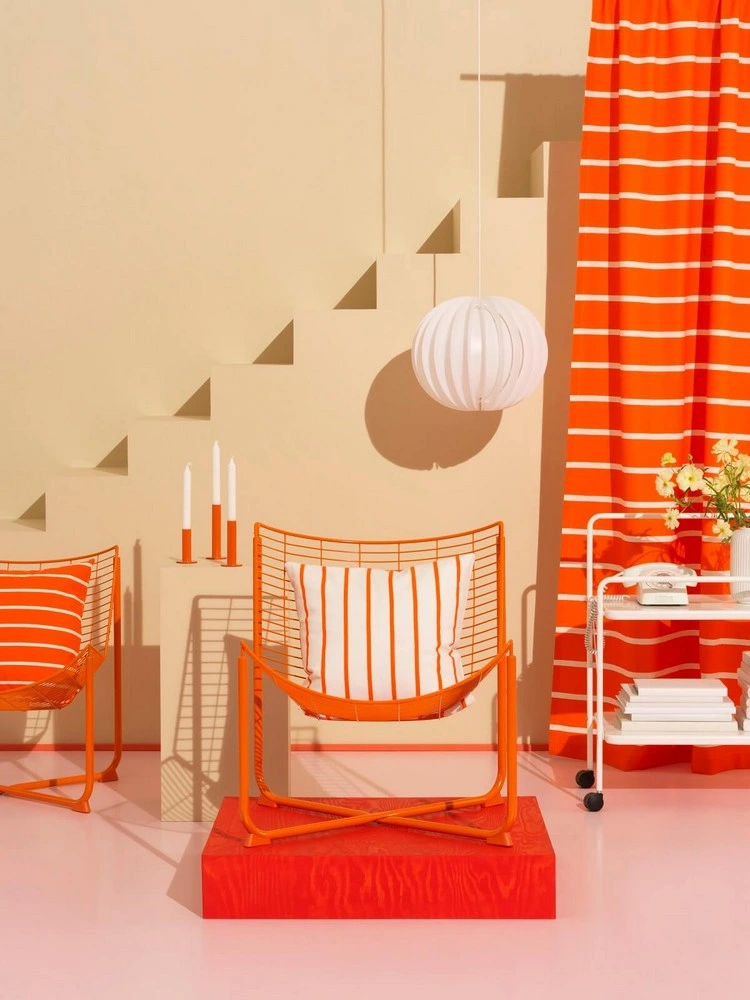 NICKFIBBLA - Das beliebte Streifenmuster wurde von der Textildesignerin Inez Svensson für IKEA entwickelt