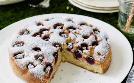 Omas Brombeerkuchen mit Quark - Einfaches Rezept