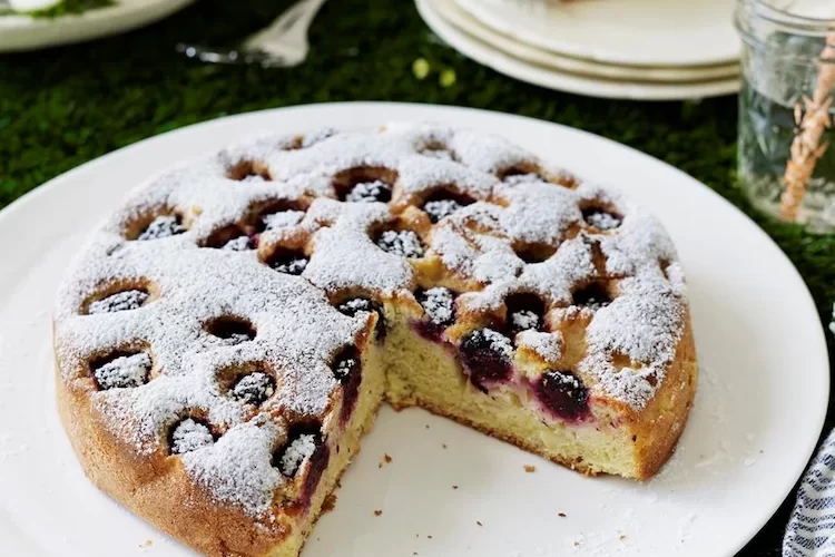 Omas Brombeerkuchen mit Quark - Einfaches Rezept