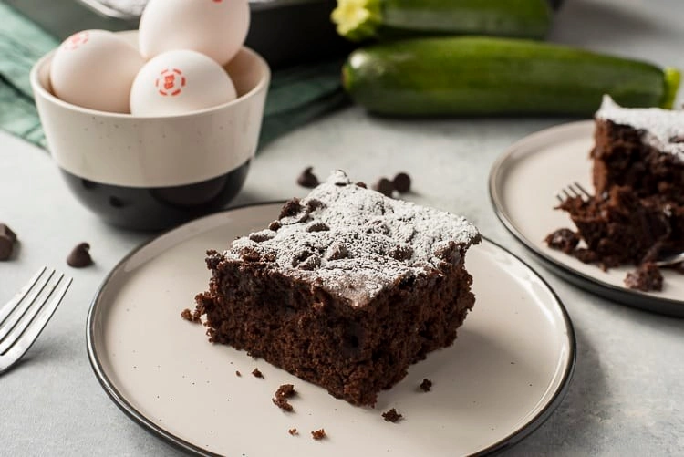 Schokoladenkuchen mit Zucchini süße Rezept-Idee
