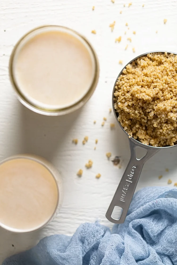 selbstgemachte quinoa milch