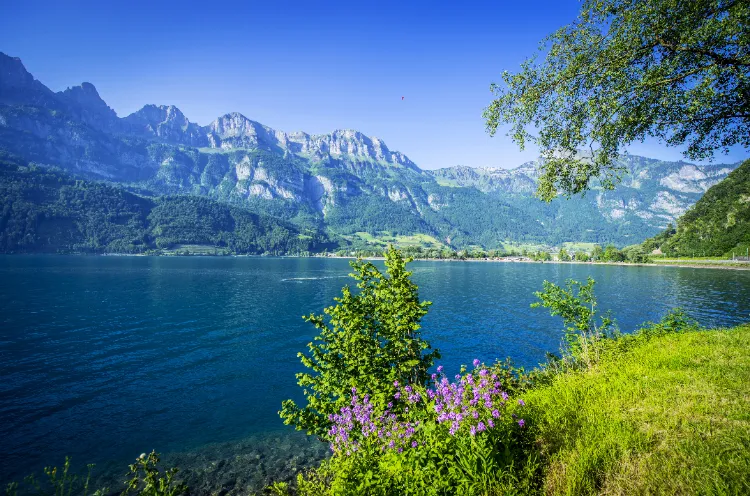 Walensee Aktivitäten im Sommer die schönsten Seen in der Schweiz Liste