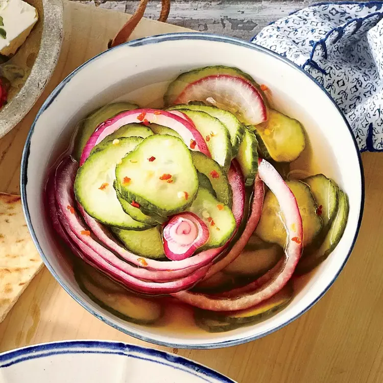 Wie Gurkensalat einkochen Rezept bestes Dressing für Gurkensalat