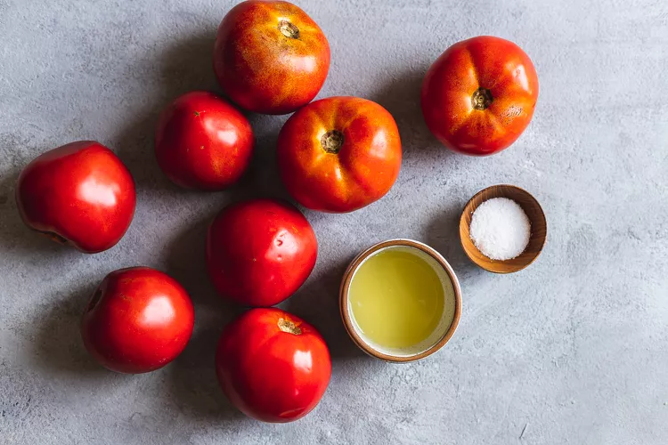 Zutaten für Tomatensoße