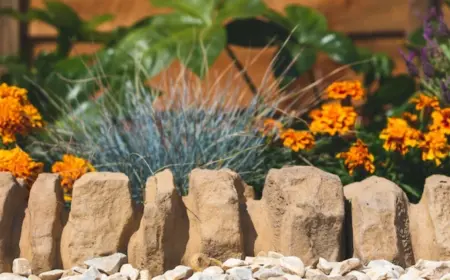 den unvergleichbaren charme des natursteins bei der landschaftsgestaltung nutzen und beete verschönern