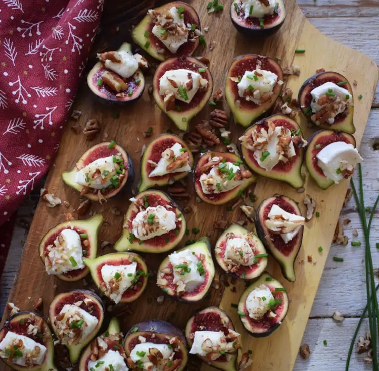 feigen mit ziegenkäse zubereiten