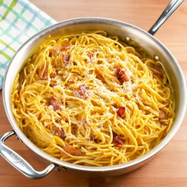 kürbis carbonara rezept ausgefallene pasta rezepte für herbst