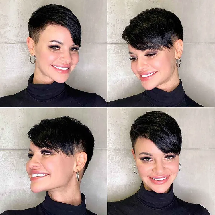 pixie cut für ovales gesicht kurzhaarfrisuren trends herbst 2023