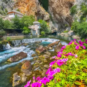 Reiseziele in Europa für Oktober - Blagaj mit Dervish Kloster