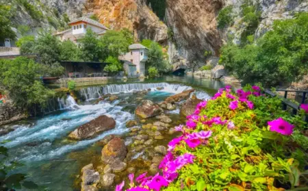 Reiseziele in Europa für Oktober - Blagaj mit Dervish Kloster