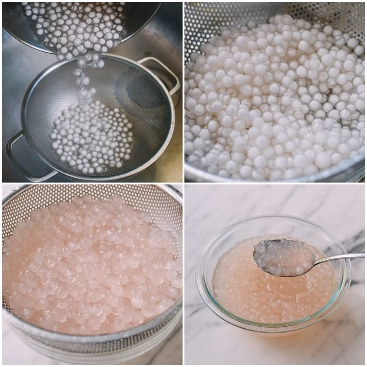 Tapioka Perlen kochen - Rezept und Zubereitung