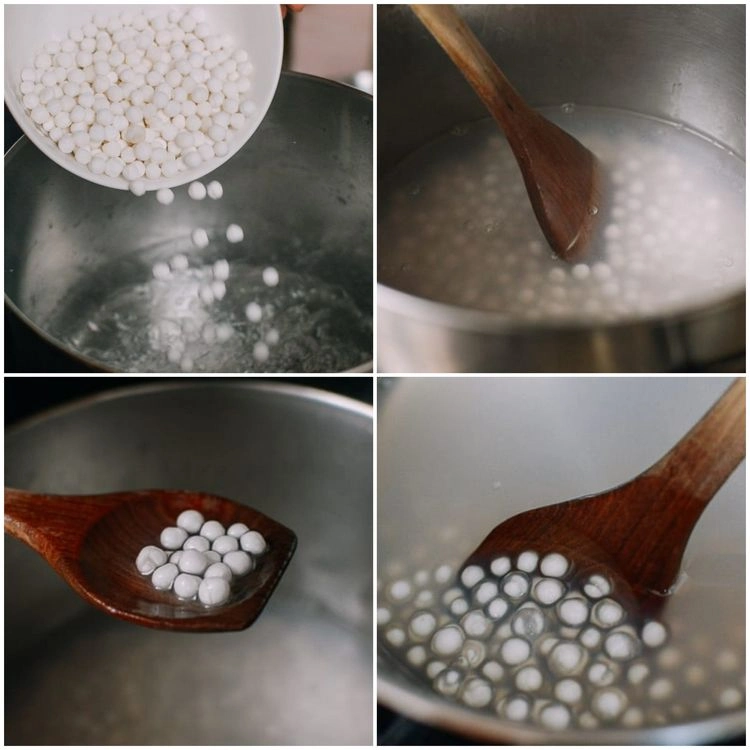 Tapioka Perlen kochen - Rezept