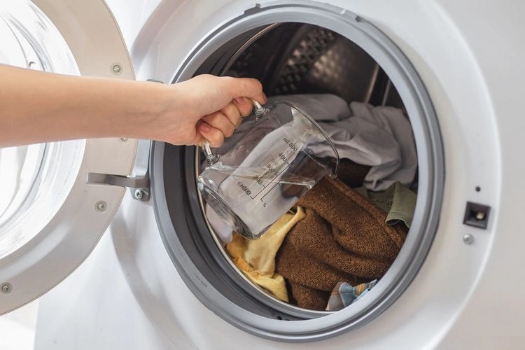 Tierhaare in der Waschmaschine: Verwenden Sie Essig