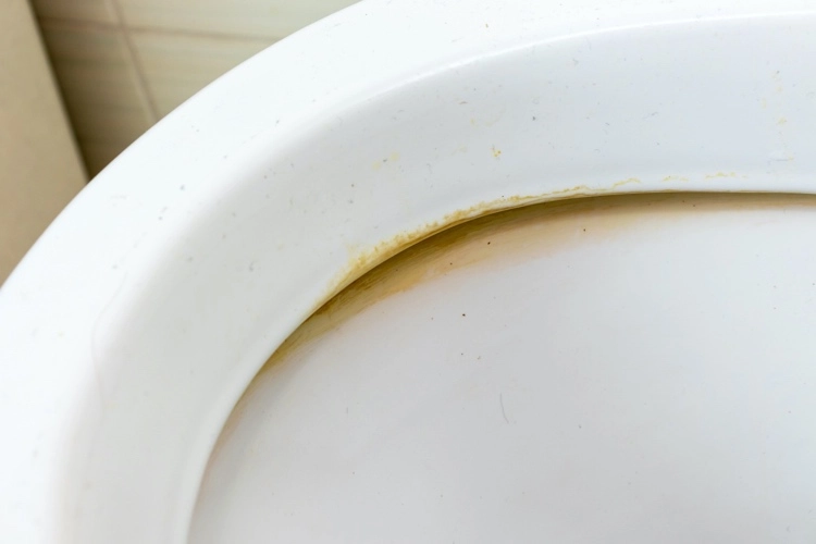 Urinstein entfernen vom Toilettenrand - welche Tricks und Hausmittel helfen