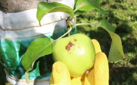 Wann soll man Leimringe für Obstbäume anbringen?