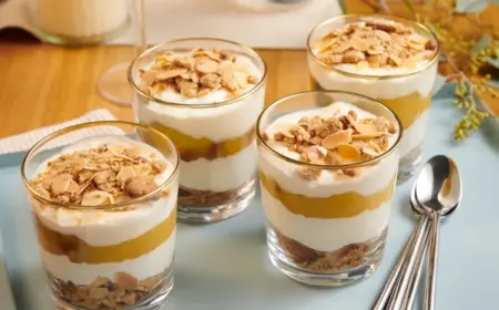 apfel dessert im glas mit mascarpone herbstliche tiramisu varianten