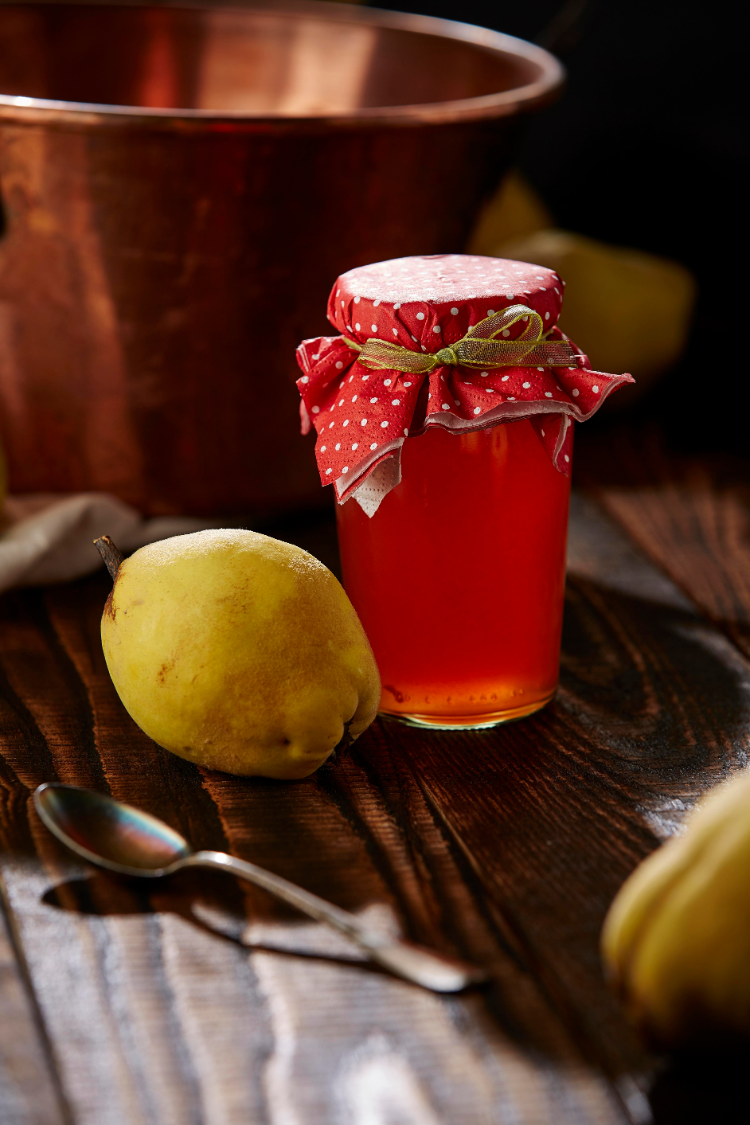 hausgemachte quittengelee