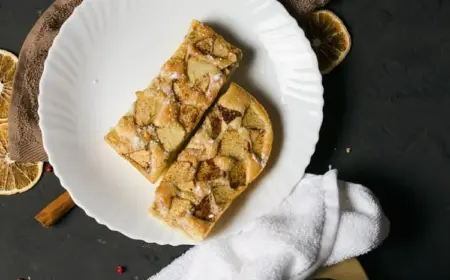 schneller apfelkuchen in 10 minuten für die aufflaufform mit mandeln