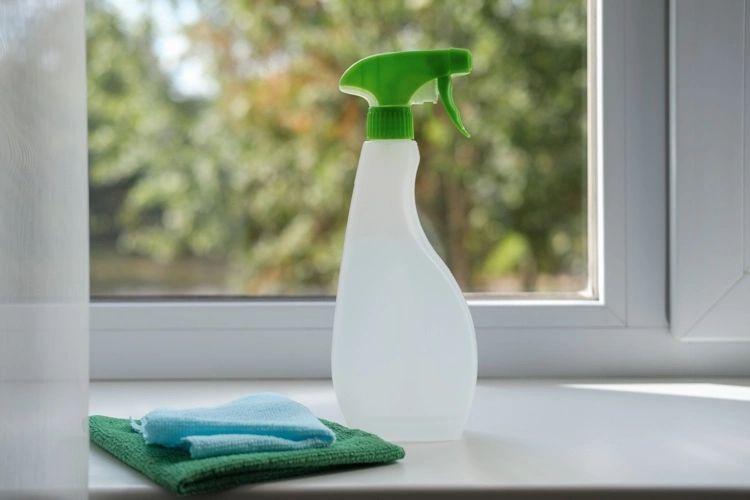 Welche Reinigungsmittel kann man auf Kunststofffenstern anwenden und welche nicht