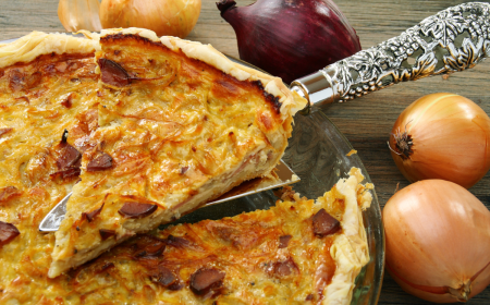 zwiebelkuchen mit blätterteig herbst