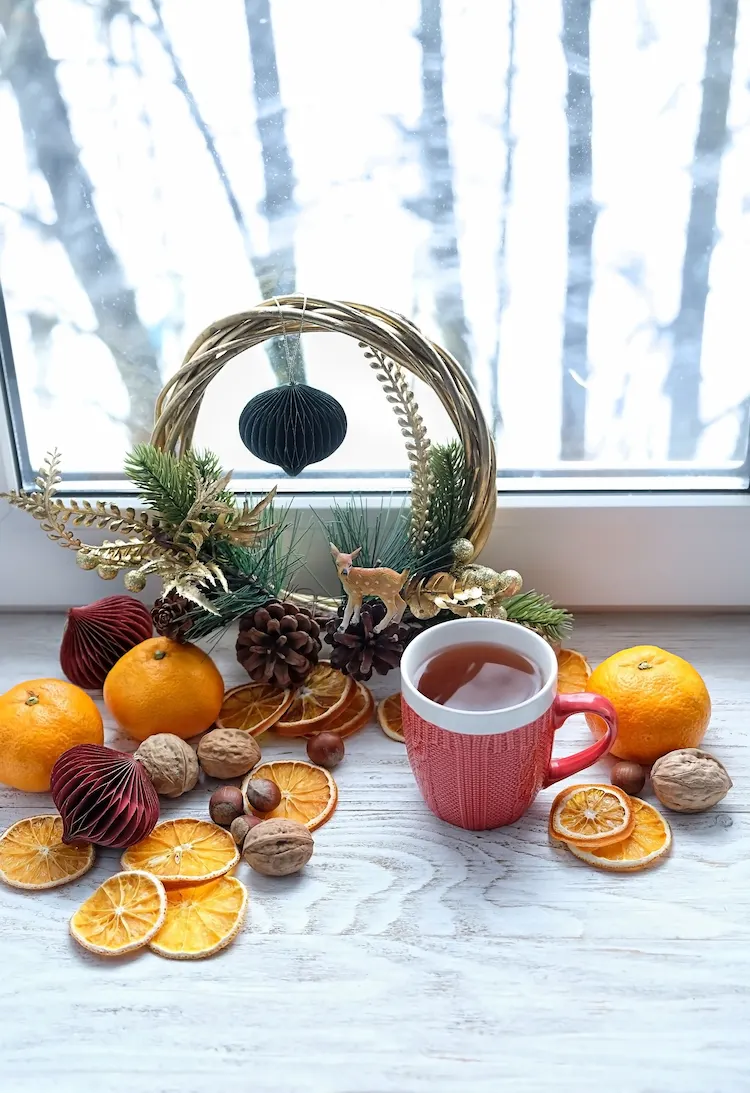 an kalten wintertagen in der weihnachtszeit diverse teesorten zu hause probieren