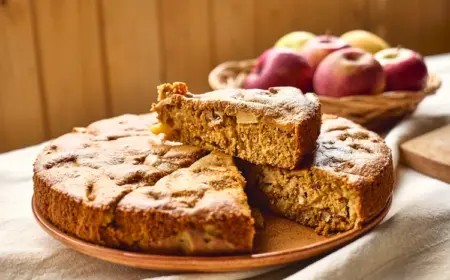 kürbis apfel kuchen mit haferflocken selber machen